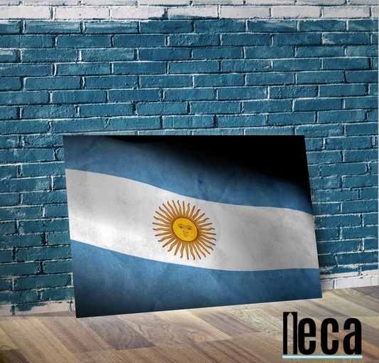 Argentina Flag Print – Lleca Edition