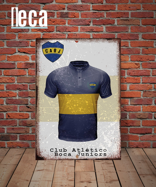 Boca Juniors Vintage Jersey – Football Culture Sign