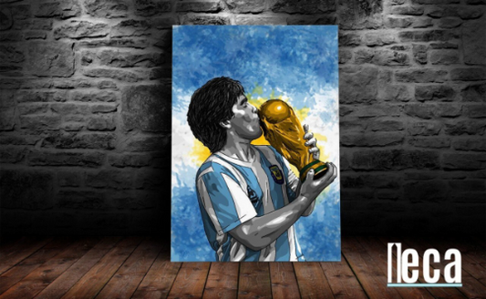 Diego & The World Cup – Aluminum Sign