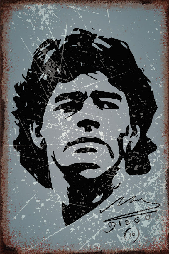 Diego – Argentine Icon Vintage Sign