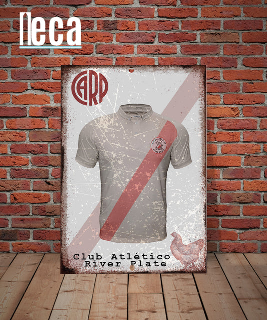 River Plate Vintage Jersey – Football Heritage Sign